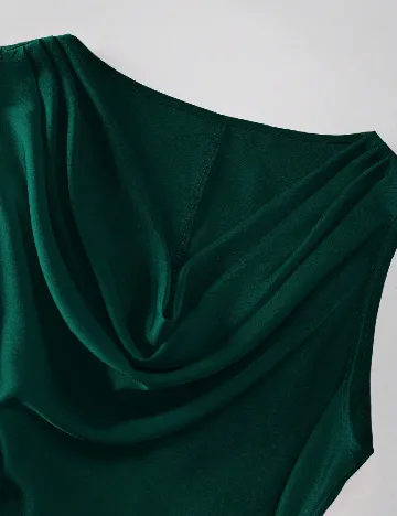 Rochie medie SHEIN CURVE, verde