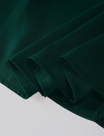 Rochie medie SHEIN CURVE, verde