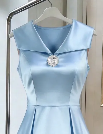 Rochie medie SHEIN, albastru