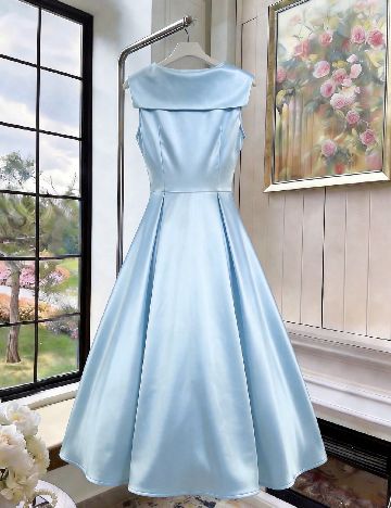 Rochie medie SHEIN, albastru