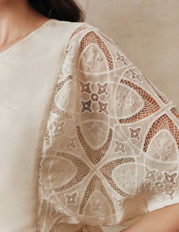 Bluza Anewsta, crem