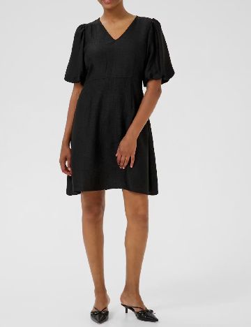 Rochie scurta Kaffe, negru