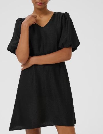 Rochie scurta Kaffe, negru