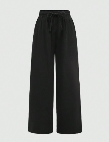 Pantaloni Shein Kids, negru