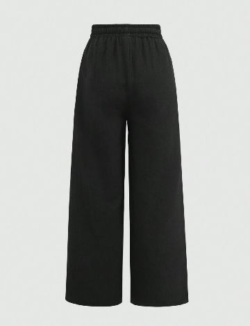 Pantaloni Shein Kids, negru