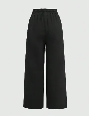 Pantaloni Shein Kids, negru
