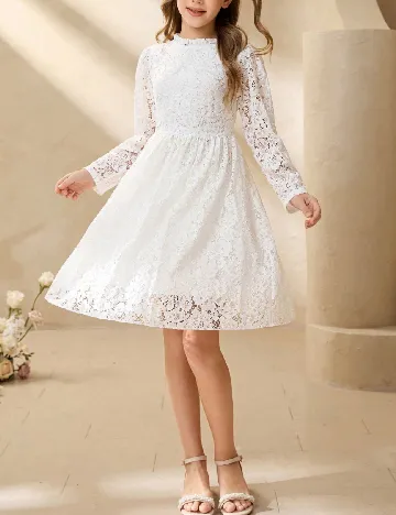 Rochie Shein Kids, alb