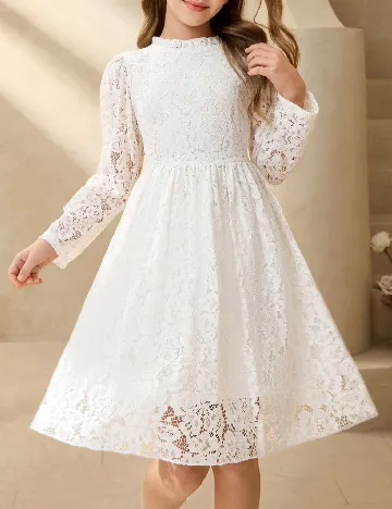 Rochie Shein Kids, alb