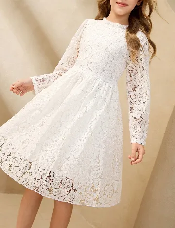 Rochie Shein Kids, alb