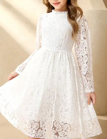 Rochie Shein Kids, alb