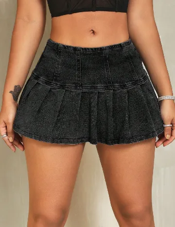 Fusta SHEIN, negru