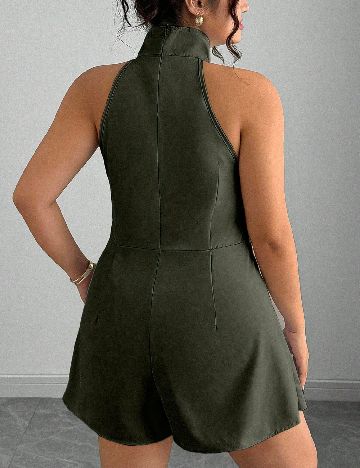 Salopeta SHEIN CURVE, verde