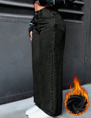 Blugi SHEIN, negru