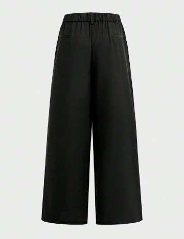 Pantaloni SHEIN Plus Size Men, negru