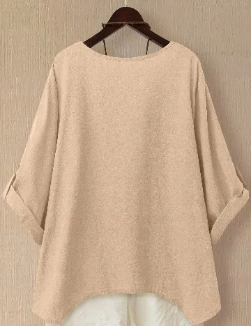 Bluza SHEIN CURVE, crem