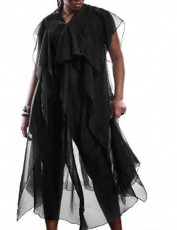 Bluza SHEIN CURVE, negru