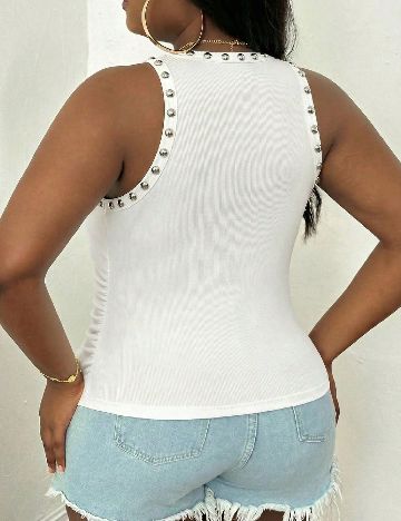 Maiou SHEIN CURVE, alb