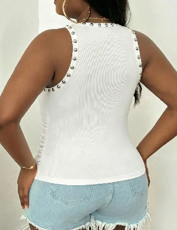 Maiou SHEIN CURVE, alb
