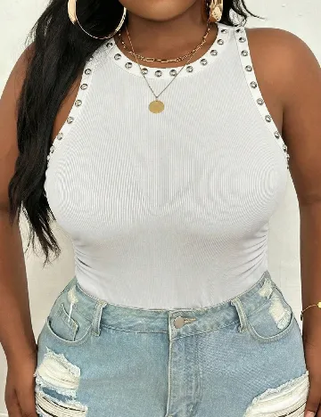 Maiou SHEIN CURVE, alb