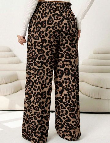 Pantaloni SHEIN CURVE, animal print