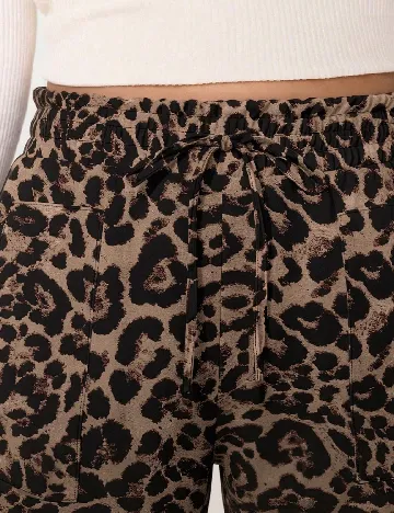 Pantaloni SHEIN CURVE, animal print