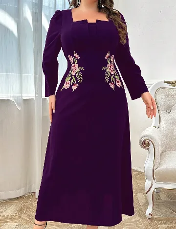 Rochie medie SHEIN CURVE, mov