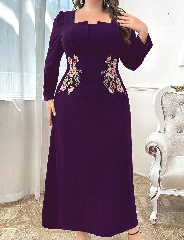 Rochie medie SHEIN CURVE, mov
