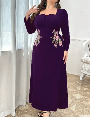Rochie medie SHEIN CURVE, mov