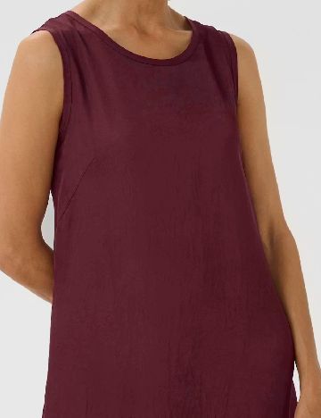 Rochie lunga Part Two, visiniu