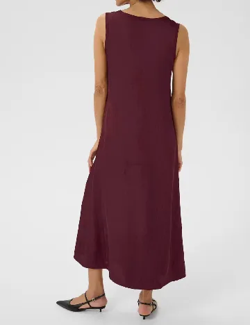 Rochie lunga Part Two, visiniu