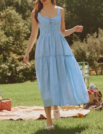 Rochie medie SHEIN, albastru