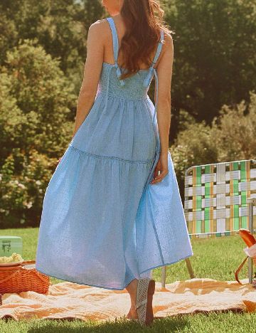 Rochie medie SHEIN, albastru