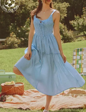 Rochie medie SHEIN, albastru