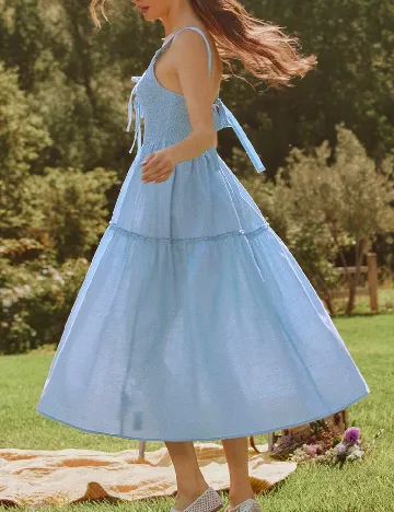 Rochie medie SHEIN, albastru