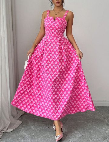 Rochie lunga SHEIN, roz