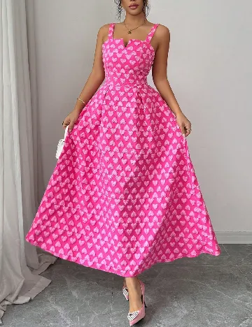 Rochie lunga SHEIN, roz