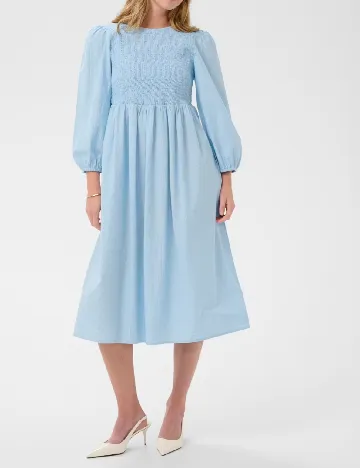 Rochie medie Kaffe, albastru