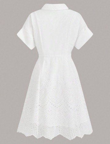 Rochie scurta Anewsta, alb