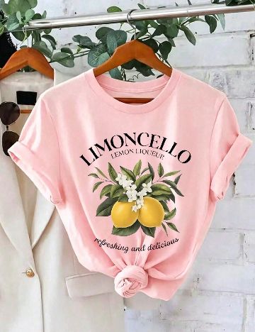 Tricou SHEIN, roz