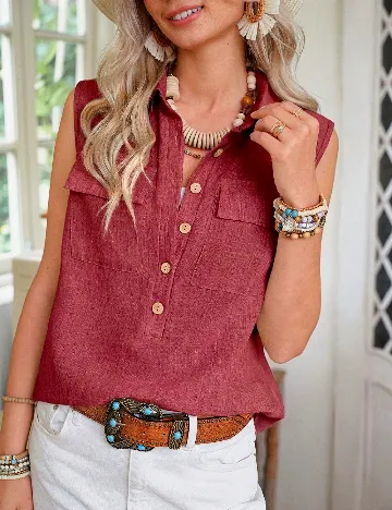 Bluza SHEIN, rosu