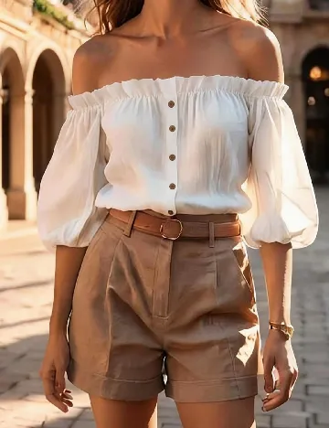 Bluza SHEIN, alb