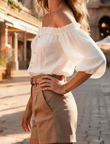 Bluza SHEIN, alb