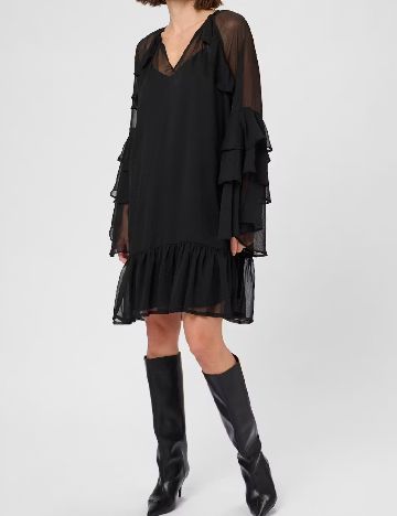 Rochie scurta Culture, negru