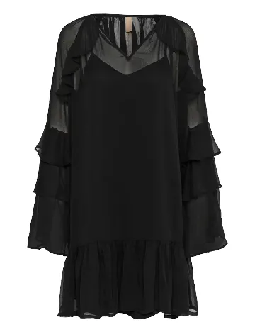 Rochie scurta Culture, negru