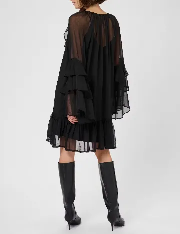 Rochie scurta Culture, negru