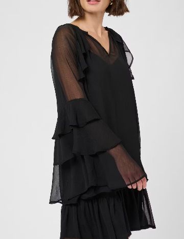 Rochie scurta Culture, negru