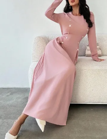 Rochie lunga SHEIN, roz