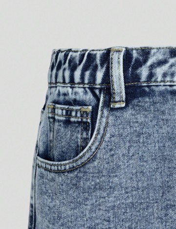 Pantaloni scurti Shein Kids, albastru