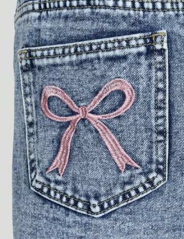 Pantaloni scurti Shein Kids, albastru