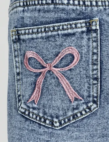 Pantaloni scurti Shein Kids, albastru